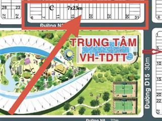 Sunflower city 161m chỉ 1,2 tỷ | đối diện trường học & ttdtt