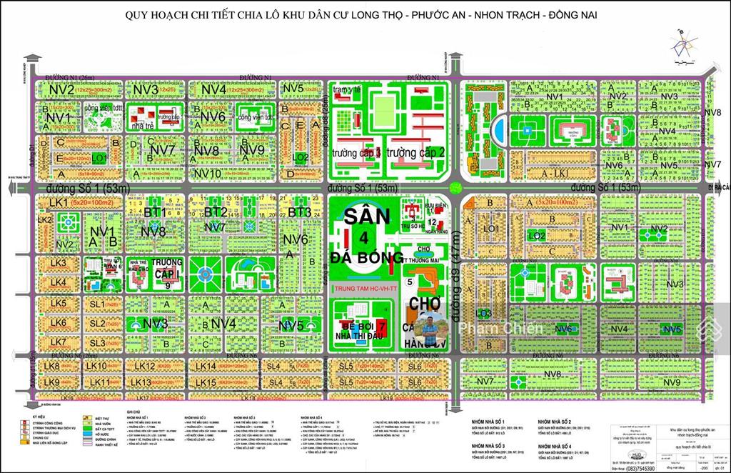 300m đất hud nhơn trạch giá 10,5 triệu/m