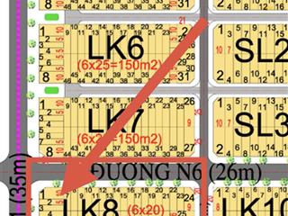 Hud nhóm 4 120m đường 26m khu dân cư đông 2,35 tỷ