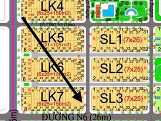 Lô góc hud nhóm 4, 2 mặt tiền 26m & 16m, 217m