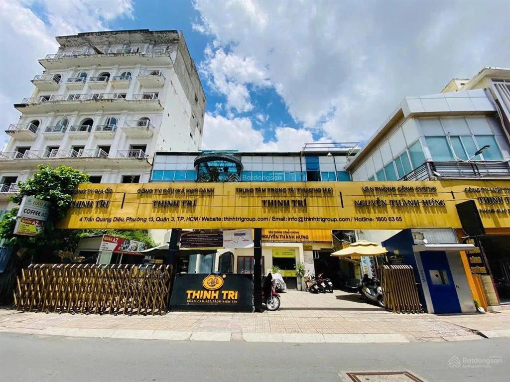 Cho thuê nhà mặt tiền đường 4 trần quang diệu, phường 14, quận 3