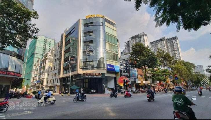 Tòa nhà mặt tiền lý thường kiệt quận 10 diện tích 8 x 18m kết cấu hầm + trệt + 5 lầu + sân thượng