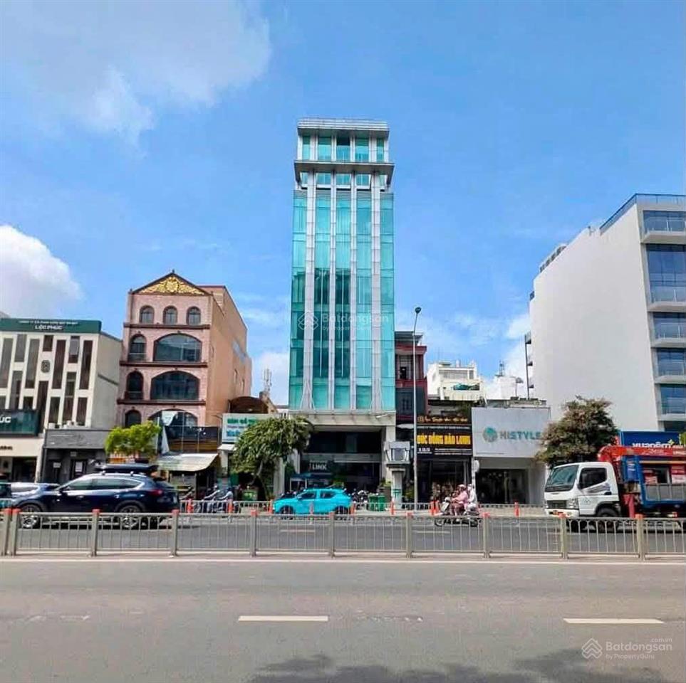 Cho thuê tòa nhà 2 hầm + 11 tầng mặt tiền cộng hòa, tân bình  9.4 x 30m  2 hầm + 11 tầng