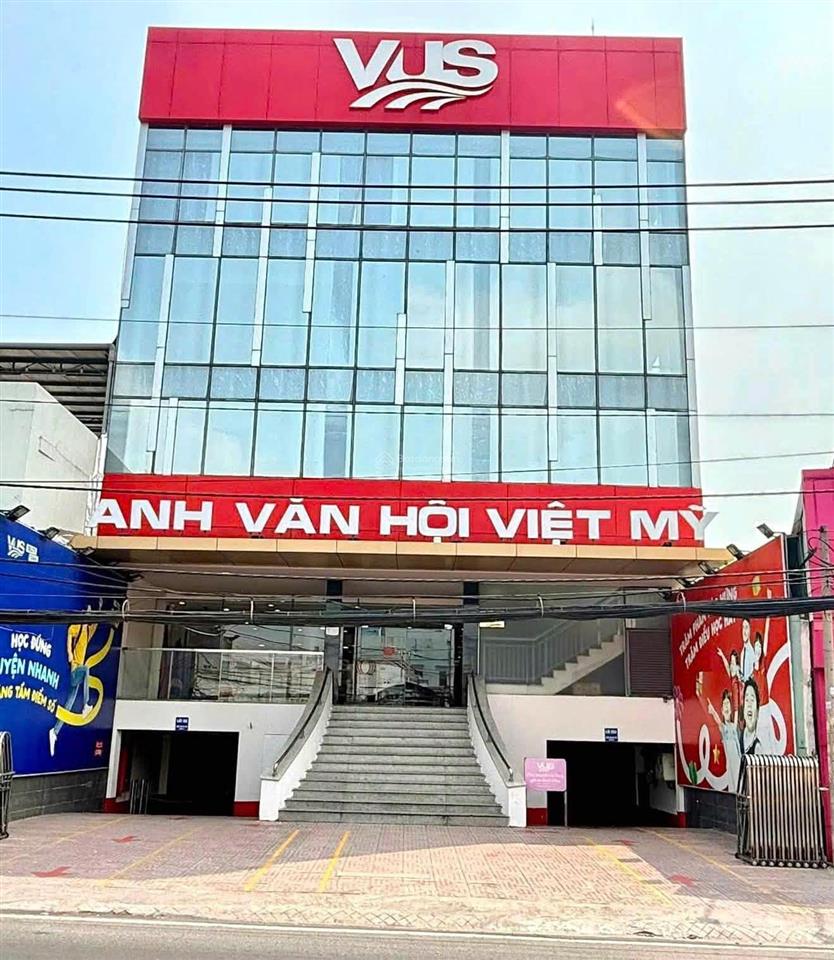Tòa nhà mặt tiền tô ngọc vân thủ đức  14 x 38m, công nhận 501,1m2, hầm + 4 tầng, 250 triệu/tháng