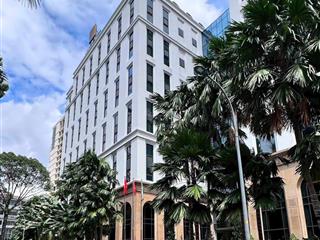 Mt nguyễn thị thập, quận 7dt 10 x 25m kết cấu hầm + trệt + 6 lầu giá thuê 140 triệu/tháng