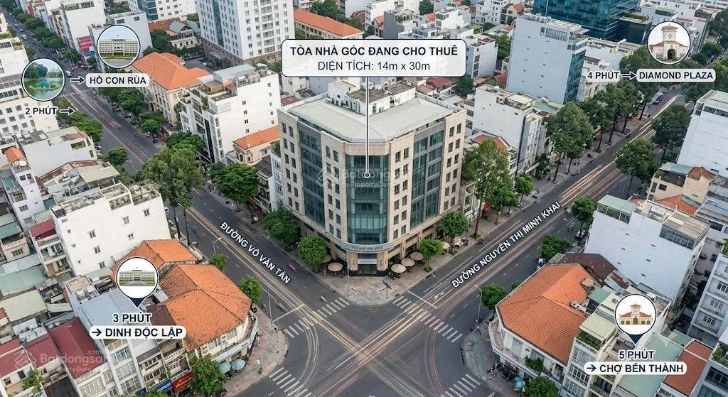 Góc võ văn tần nguyễn thị minh khai quận 3