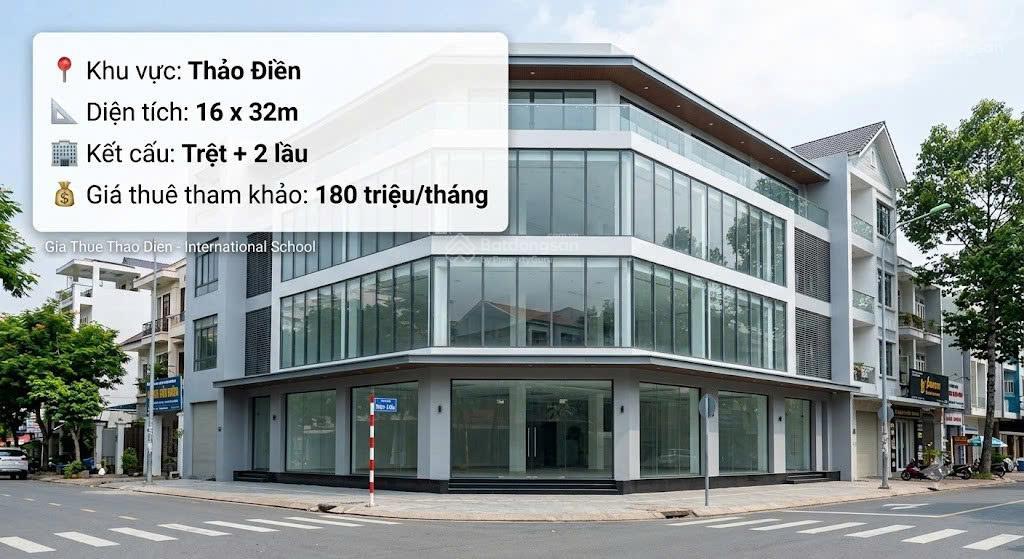 Góc xa lộ hà nội song hành | mặt tiền thảo điền | trường quốc tế