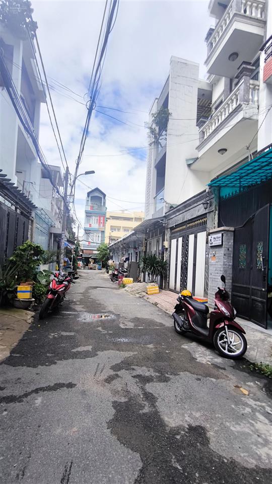 Bán nhà hẻm xe hơi thông đường phạm văn chiêu gần chợ thạch đà dt 60m² chỉ 7,3 tỷ sẵn kc 3 tầng