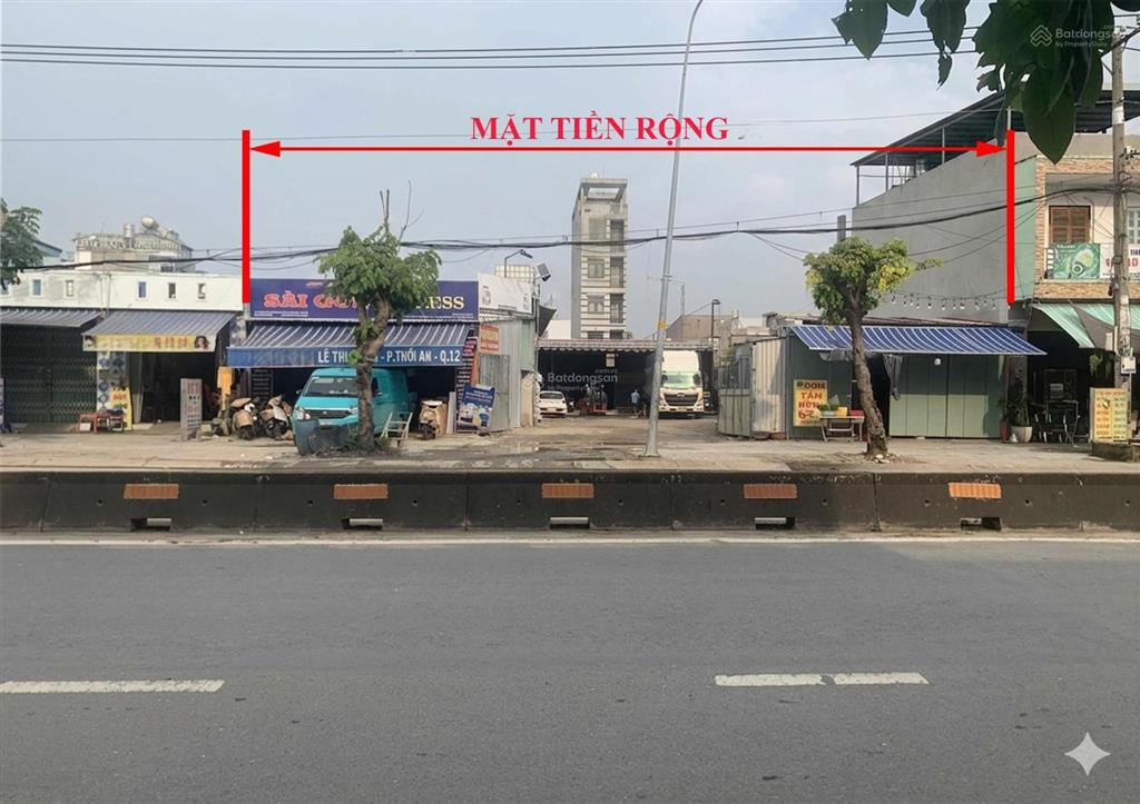 Bán nhà 2 mt trước sau lê thị riêng dt951m2 dt khủng đất vuông như a4 lg30m giá 85ty tl