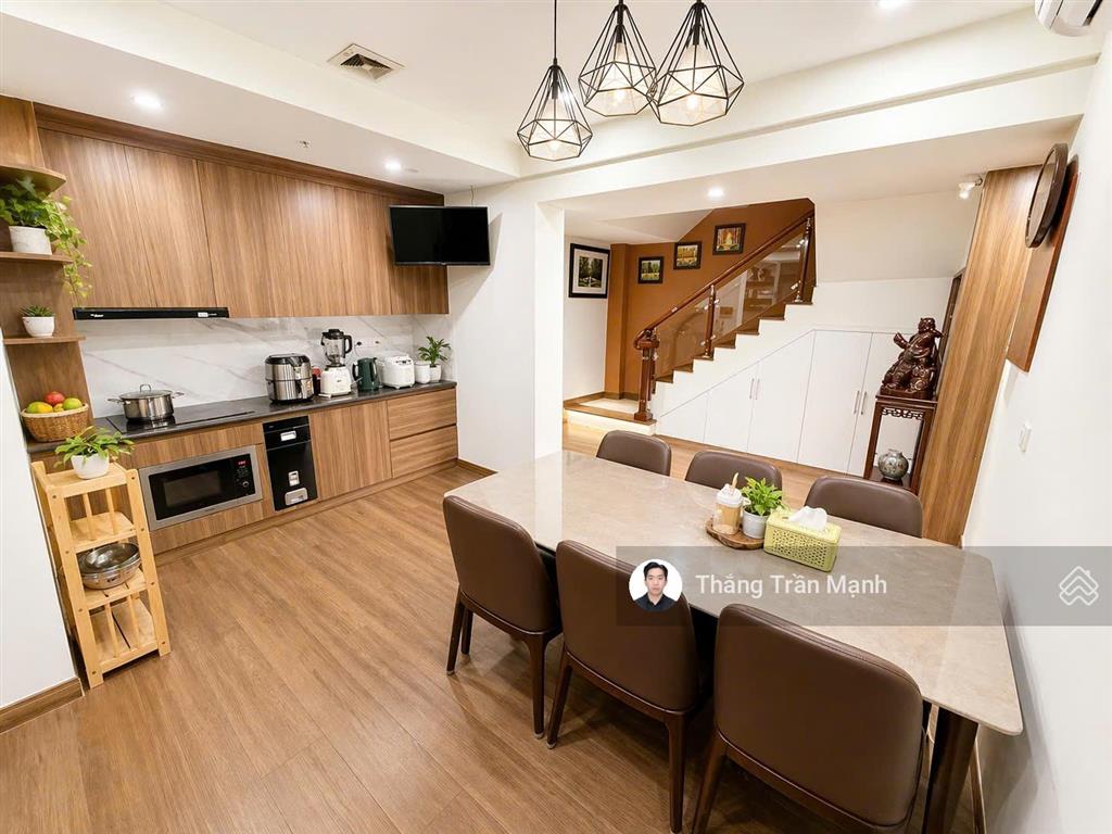 Siêu phẩm duplex 143.2m2 chung cư vov mễ trì  full nội thất  view đẹp đỉnh  giá 76tr/m2