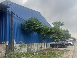 Mua đất tặng xưởng  mặt đường ql5  dt 1400m2, cho thuê kinh doanh ngay tạo dòng tiền  giá đầu tư