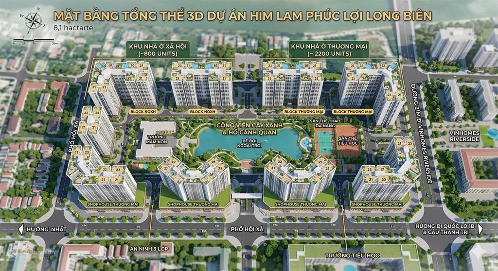 Nhà ở xã hội đang được quan tâm nhất lúc này  tại phúc lợi long biên  sắp được ra măt dự án