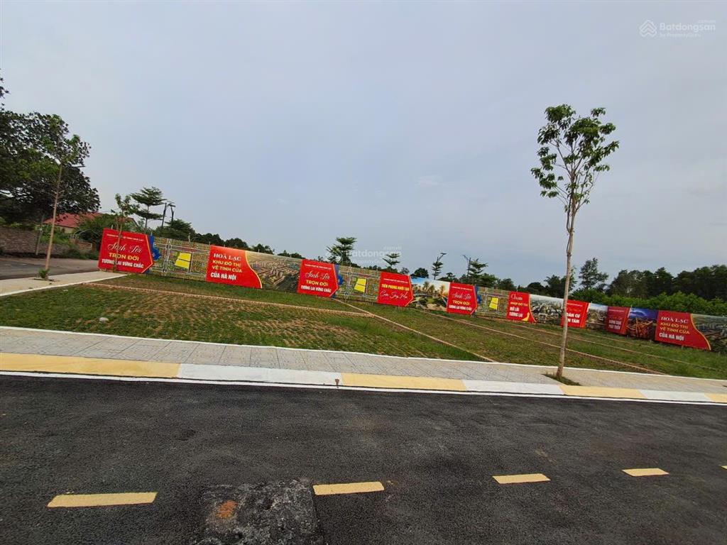 Lô góc 2 mặt tiền mặt đường, cơ hội đầu tư hiếm tại đồng trạng, hòa lạc