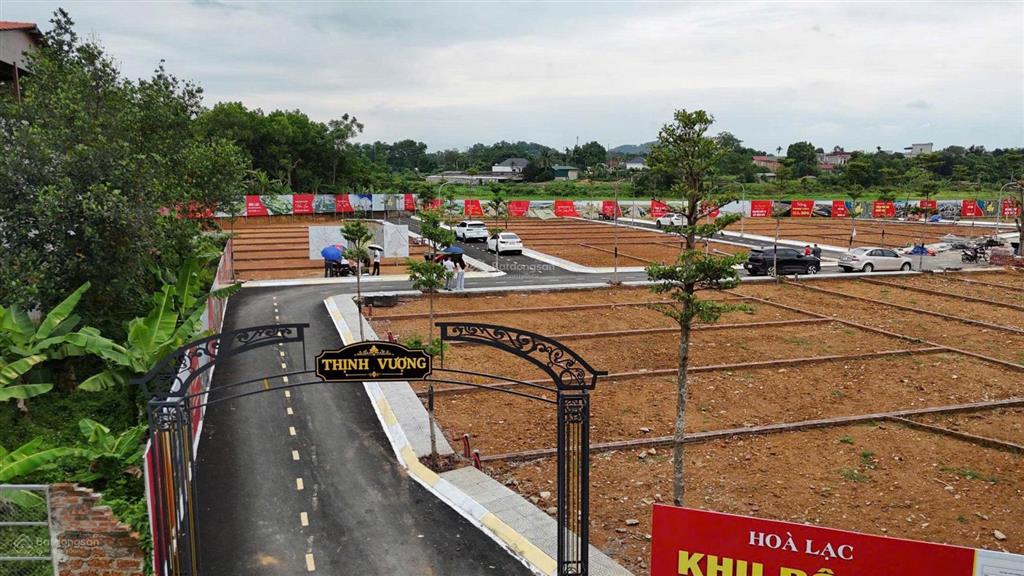 Bán lô đất ngay tại quốc lộ 21 la gián, gần hòa lạc dt 106m2 full thổ cư