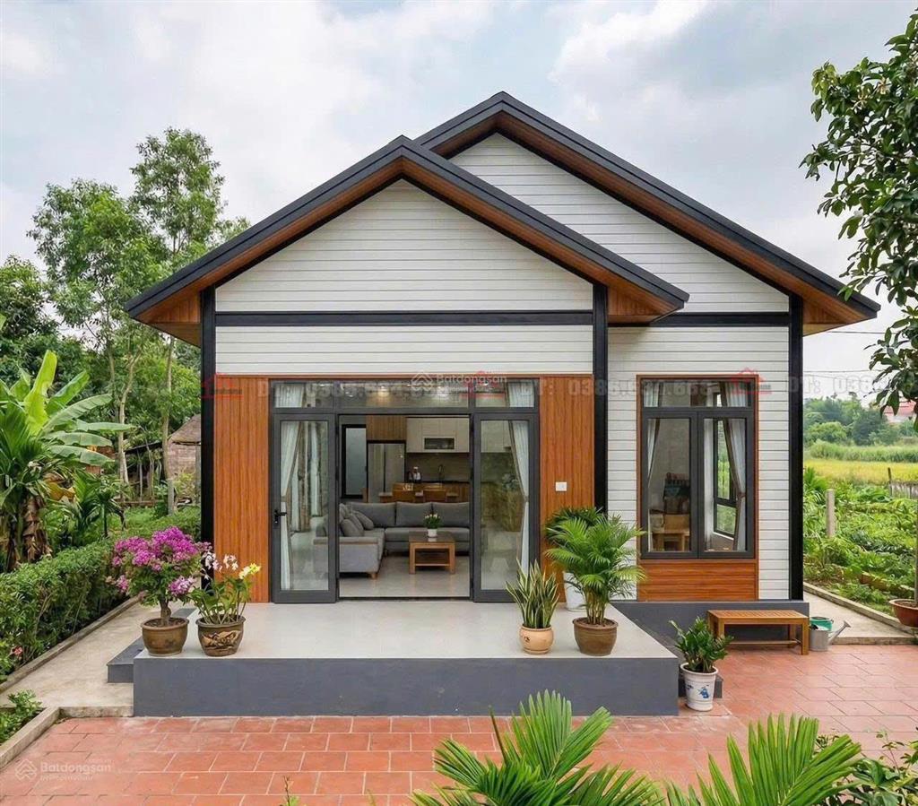 Mua đất tặng nhà tại hòa lạc siêu phẩm hòa lạc mua đất tặng nhà mới tinh! dt 105m nhỉnh 3 tỷ