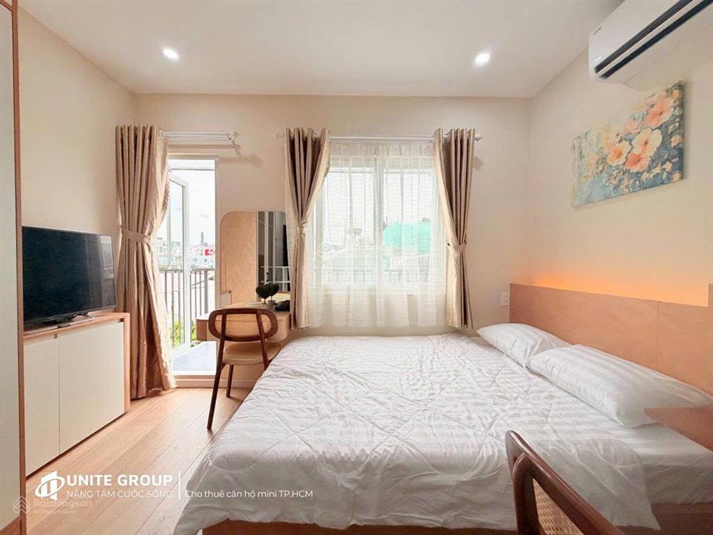 Khai trương phòng studio ban công thoáng mát khu phố an ninh ngay tại điện biên phủ