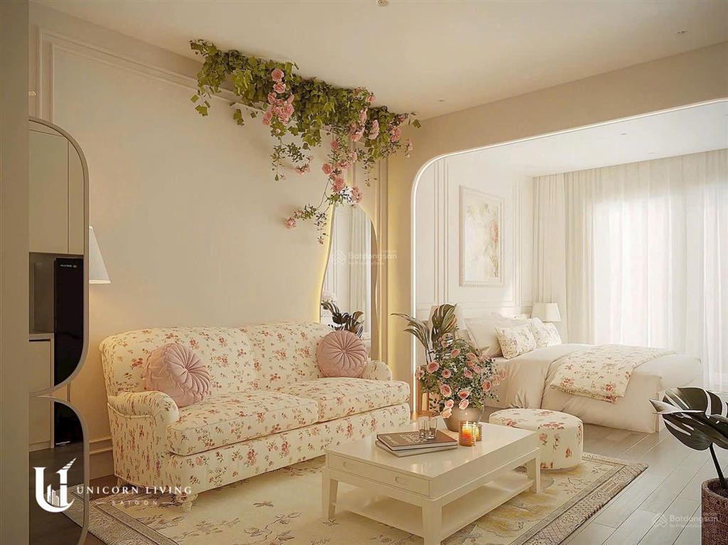 Cho thuê căn hộ studio ban công đón nắng mới toanh ngay nơ trang long sát bên chợ bà chiểu
