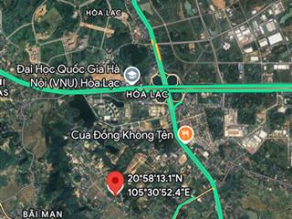 Giá 25tr/m đất ngay trung tâm hòa lạc chủ cần bán gấp