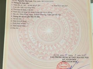 Chính chủ cần bán gấp đất đồng trạng giá 2,3 tỷ, 2 mặt tiền đường