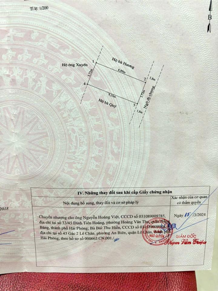 BÁN NHÀ 3,5 TẦNG PHỤNG PHÁP – VĂN CAO – Ô TÔ ĐỖ CỬA – GIÁ 2,89 TỶ