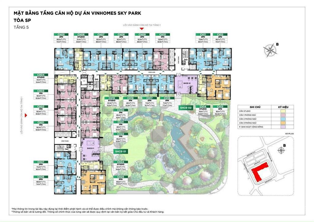 Bán cc tại vinhomes bắc giang, 1 tỷ 67, 30m2, siêu hot giá tốt