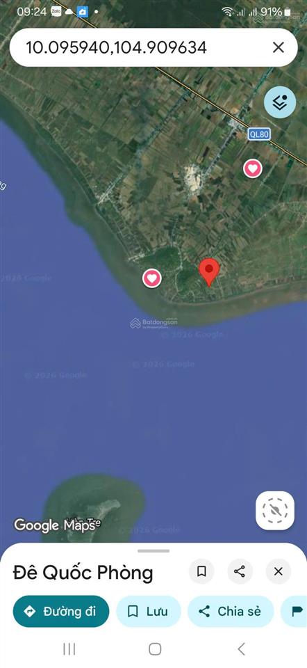 Chính chủ bán 20800m2 đất xã hòn đất, kiên giang, nay thuộc an giang, giá 380tr/1000m2