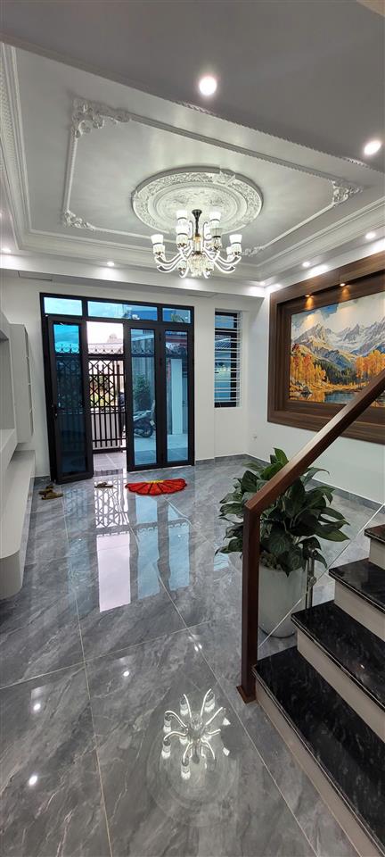 BÁN NHÀ XÂY MỚI LŨNG ĐÔNG, HẢI AN, HẢI PHÒNG  Ô TÔ ĐỖ CỬA, VỊ TRÍ ĐẸP