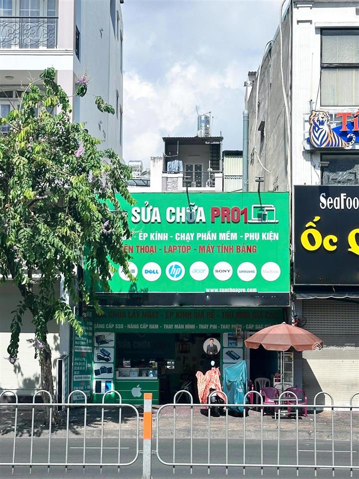 Bán nhà mặt tiền minh phụng, quận 6  ngang 5,6x21m  hđt 50trđ  giá 23 tỷ