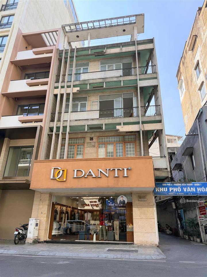 Khan hiếm bán nhà mặt tiền lý tự trọng, quận 1  dt 7x20m  5 tầng  hđt 250trđ  giá 90 tỷ