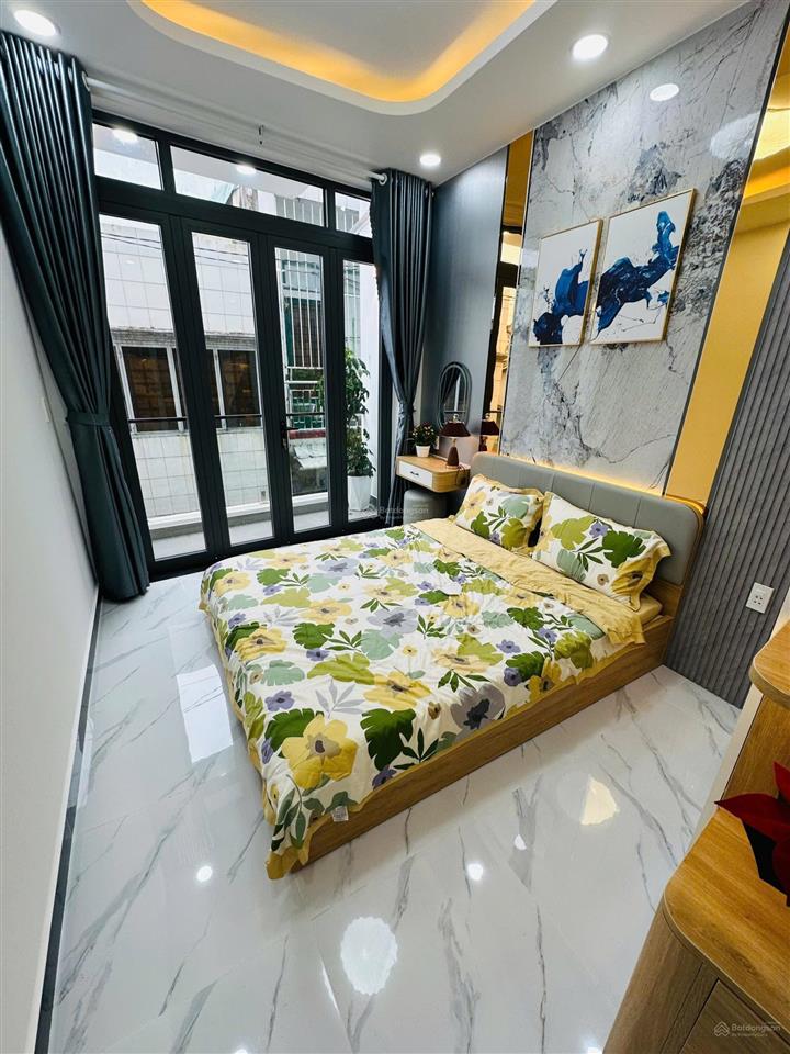 Siêu phẩm 6,7 tỷ gần chợ bà chiểu  vài bước chân ra mặt tiền  3 tầng  4pn bán full nội thất
