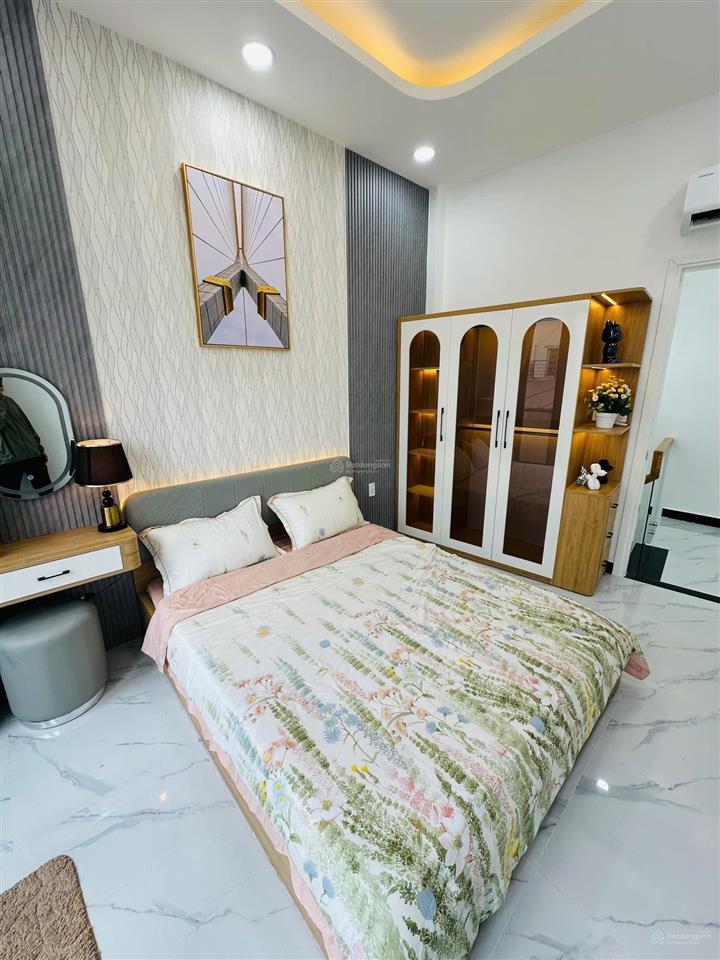 Siêu phẩm 6,7 tỷ gần chợ bà chiểu  vài bước chân ra mặt tiền  3 tầng  4pn bán full nội thất