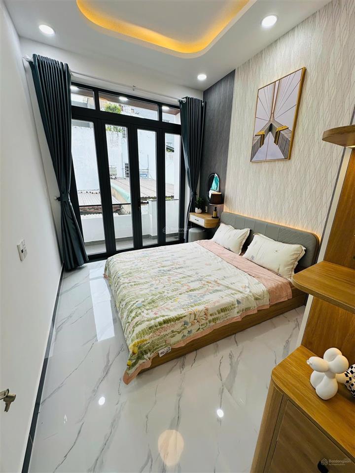 Siêu phẩm 6,7 tỷ gần chợ bà chiểu  vài bước chân ra mặt tiền  3 tầng  4pn bán full nội thất