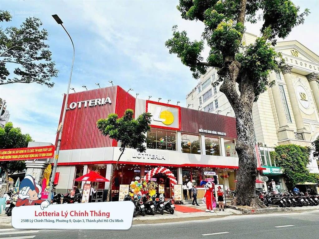Siêu phẩm! góc 2 mt thương hiệu q.3 lý chính thắng và nguyễn thông siêu hiếm 22mx15m, có hđt 8000$