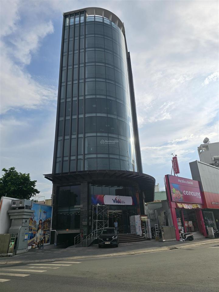 Ngộp bank thanh lý tòa nhà mt phan đăng lưu 20x25m, nh 28m, hầm 10 tầng, hđ thuê 600tr/th, 130 tỷ