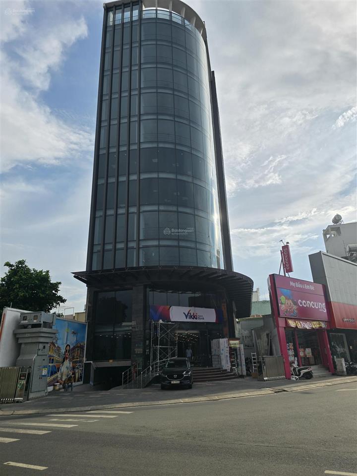 Ngộp bank thanh lý tòa nhà mt phan đăng lưu 20x25m, nh 28m, hầm 10 tầng, hđ thuê 600tr/th, 130 tỷ