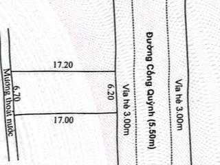 Cực phẩm đất mặt phố cống quỳnh ngang 6.2m nở hậu, hạ tầng xịn, sát sông 6.85 tỷ.  0968 228 ***