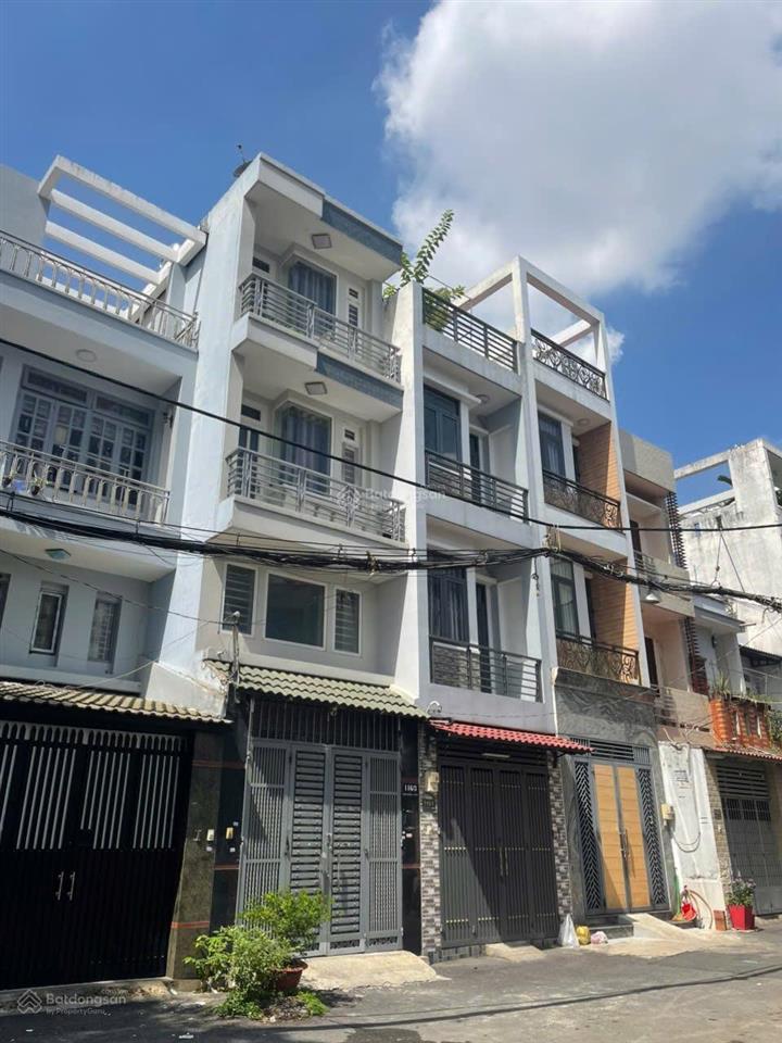 Cho thuê nhà nguyên căn, nguyễn văn lượng gò vấp, dt 4,5 x 15m kết cấu 3 lầu 17 triệu/th