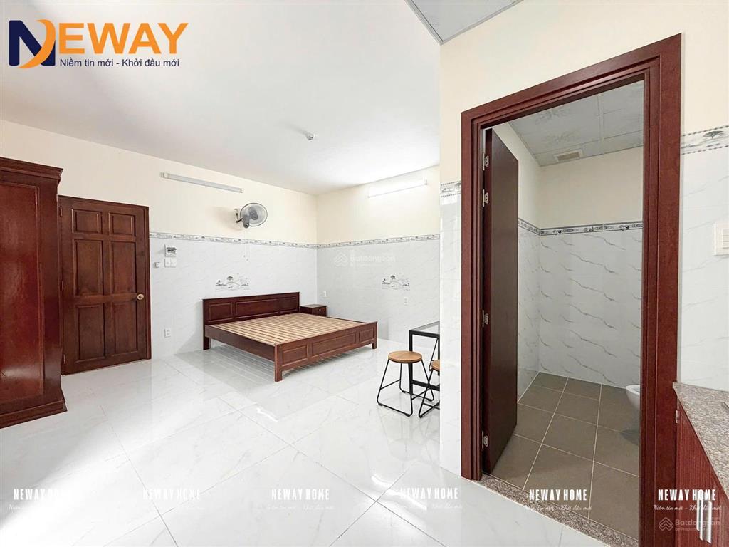 Phòng studio ở 4 người rộng 40m2 gần đại học văn hiến  đại học công thương  aeon mall tân phú