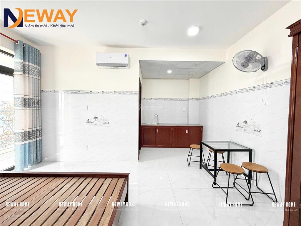 Phòng studio ở 4 người rộng 40m2 gần đại học văn hiến  đại học công thương  aeon mall tân phú