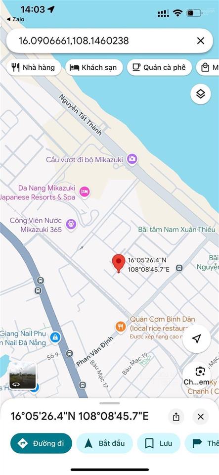Lô góc 2 mặt tiền cạnh mikazuki & dự án saphia coast 25 tầng