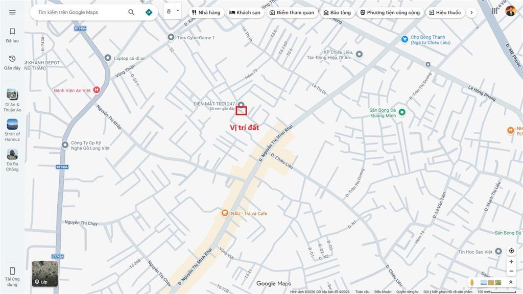 Bán nhà cấp 4 (5.47x21m), hẻm nguyễn thị minh khai p. tân đông hiệp, thu 7tr/th