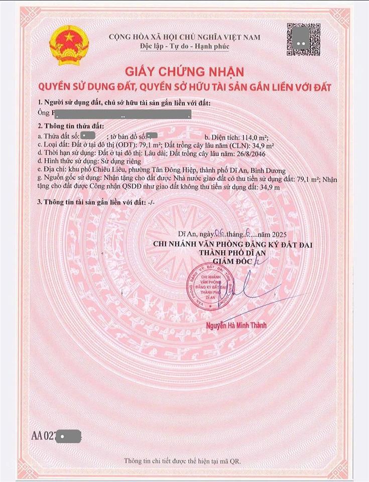 Bán nhà cấp 4 (5.47x21m), hẻm nguyễn thị minh khai p. tân đông hiệp, thu 7tr/th
