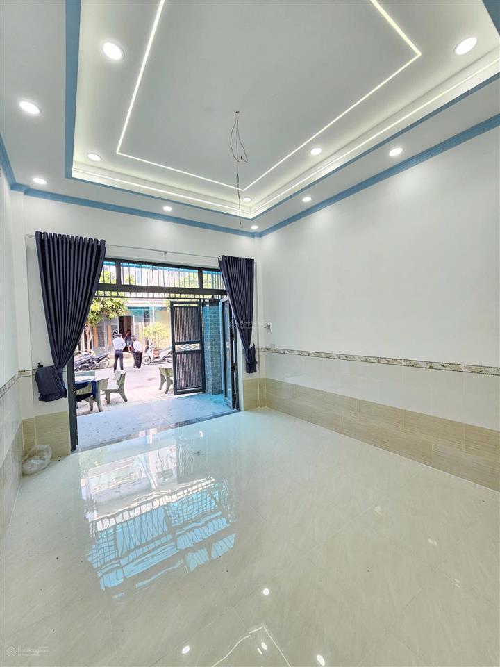 Bán nhà mới 1t2l 4x15m hoàn công, đường số 2 kdc trường an p. dĩ an gần chợ dĩ an 1