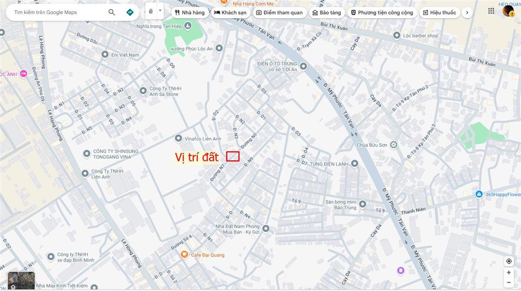 Bán nhà 1t1l 6x17.5m, đường n7 kdc đất mới p.tân bình, tặng nội thất
