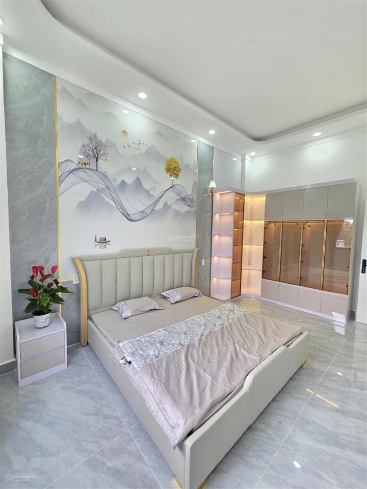 Bán nhà mới 1t2l 4.5x16m, đường n4 kdc tuấn điền phát 1 p tân hiệp, full nội thất