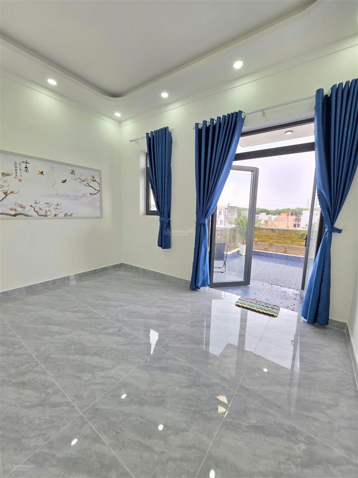 Bán nhà mới 1t2l 4.5x16m, đường n4 kdc tuấn điền phát 1 p tân hiệp, full nội thất