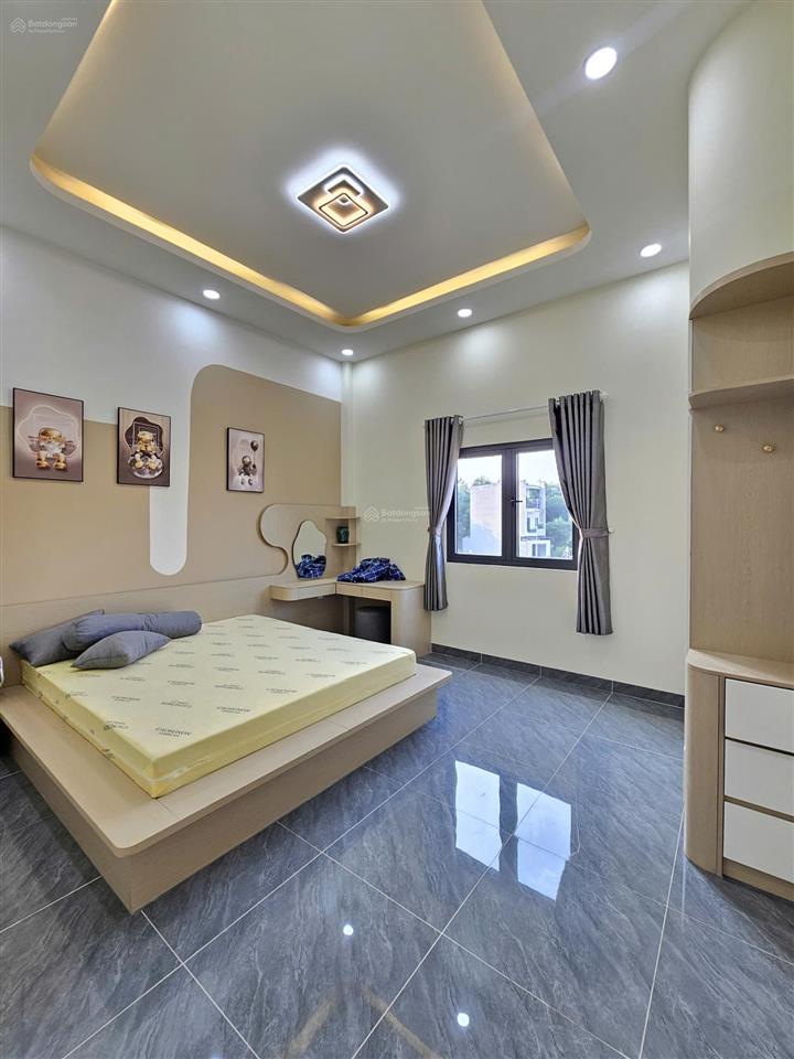 Bán nhà mới1t2l 4.5x16m, đường n4 kdc tuấn điền phát 1 p tân hiệp kế đất chợ, full nội thất