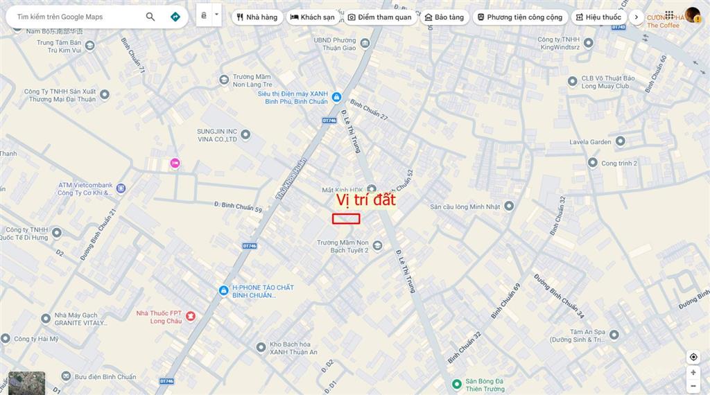 Bán nhà cấp 4 (5x30m), mặt tiền bình chuẩn 8 gần chợ hài mỹ (đang thuê 5tr/th)