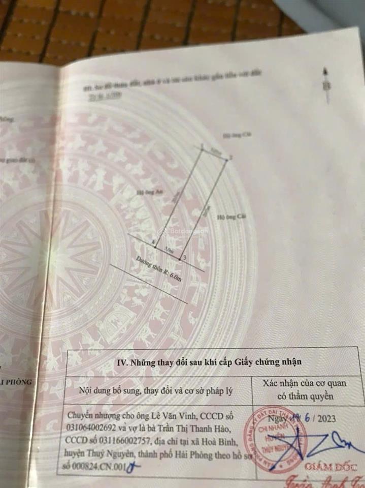 Chào ngày mới  cơ hội chốt nhanh bán lô đất tdp 9 liên khê  phường lưu kiếm