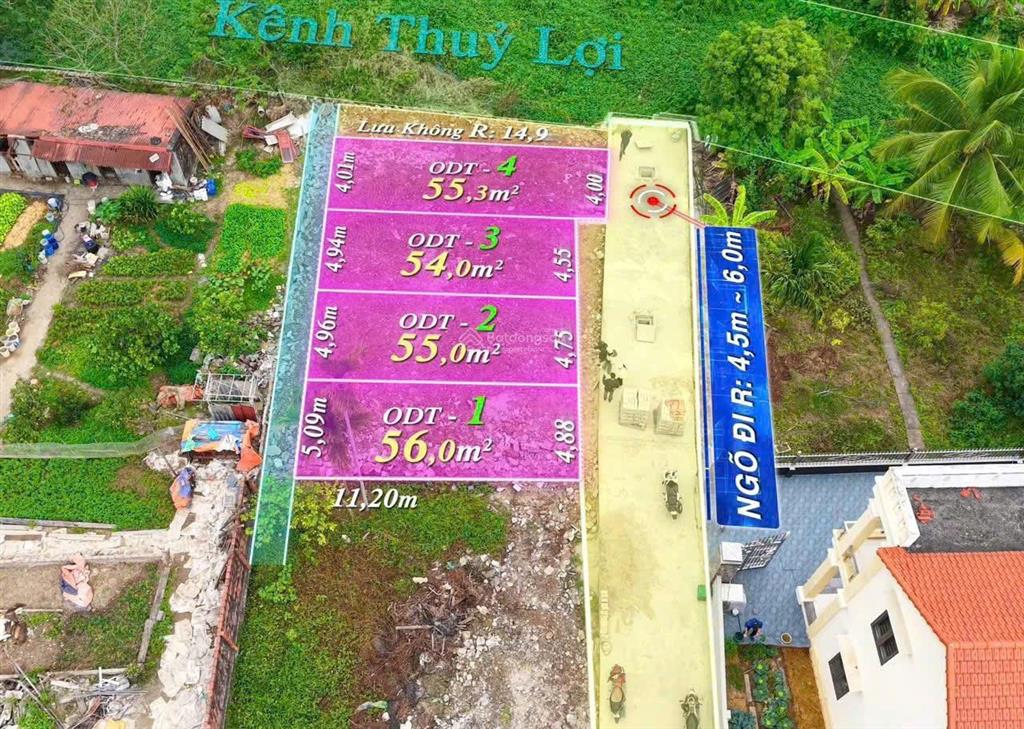 Mở bán 4 lô f0 tdp đầu cầu  dương quan giá nhỉnh 2ty/lo